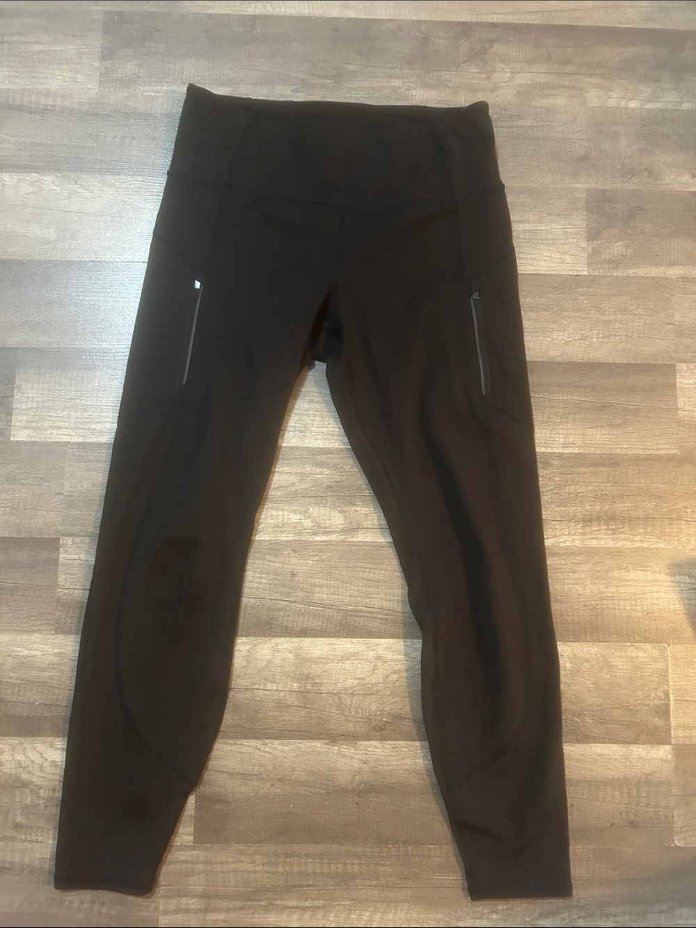 Athleta Women’s Black Rainer Tight Leggings   Size Medium